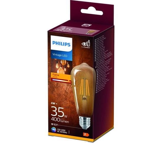 LED Classic Standard Edison Mini Vintage Filament 35w E27 Claire Ambrée Blanc Chaud