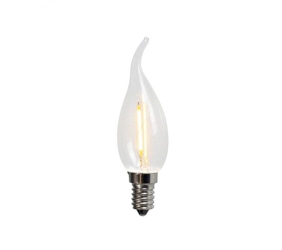 Lampe Bougie à Filament LED E14 Bxs35 1w 100lm 2200k