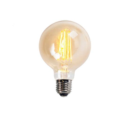 Ampoule à Filament à LED G95 5w Or 2200k Dimmable