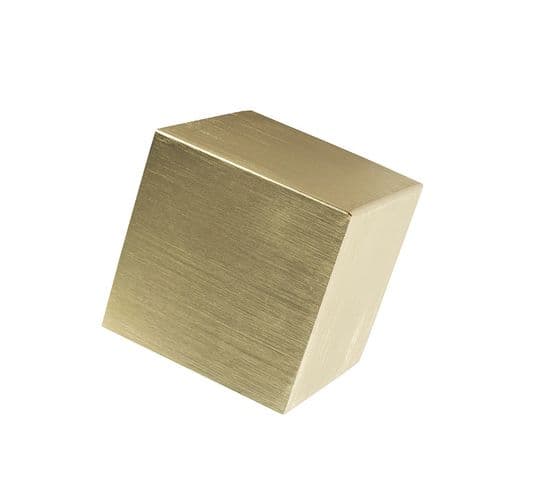 Applique Moderne Or - Cube