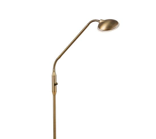 Lampadaire Moderne Bronze Avec LED - Eva