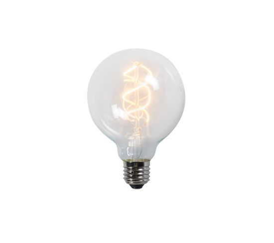 Lampe LED à Filament Torsadé G95 5w 2200k Clair