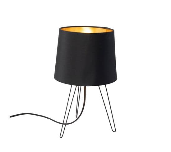 Lampe De Table Moderne Noire - Lofty