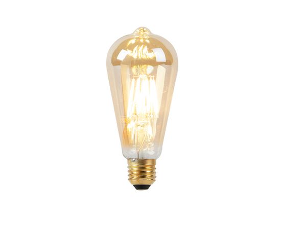Lampe LED E27 St64 Dim To Warm Gold 8w 806 Lm 2000-2700k