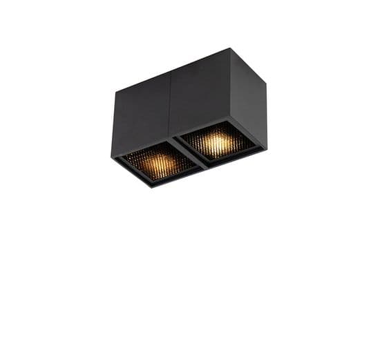 Spot Design Noir 2-light - Qubo Honey