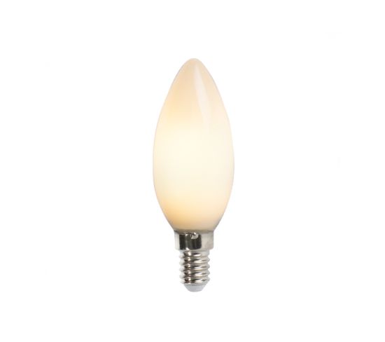 Lampe Bougie LED E14 B35 Opale 2w 180 Lm 2350k