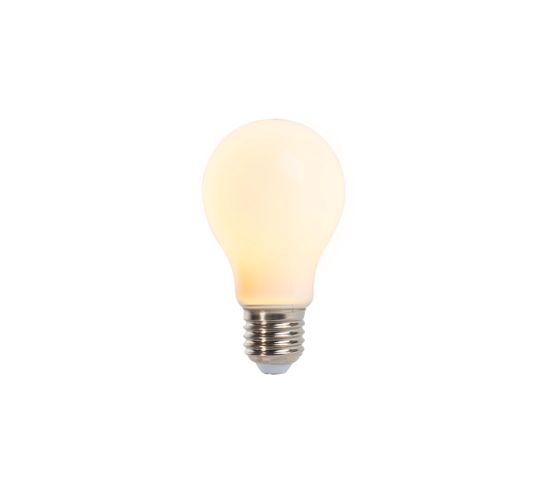 Ampoule à Incandescence LED E27 Dimmable A60 Verre Opale 5w 380 Lm 2350k