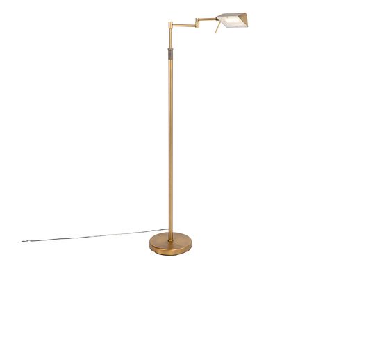 Lampadaire Design Bronze Avec LED Avec Variateur Tactile - Notia