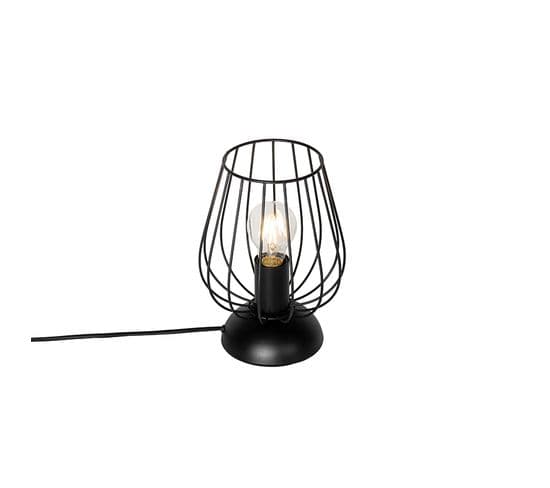 Lampe De Table Moderne Noire - Palica