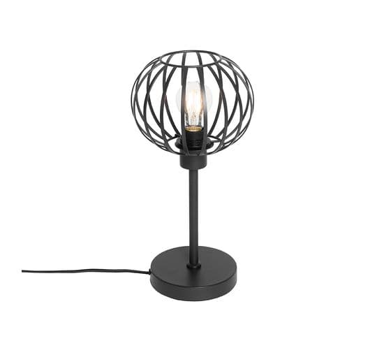 Lampe à Poser Design Noire - Johanna