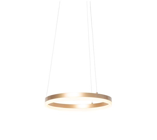 Suspension Or 40 Cm Avec LED 3 Marches Dimmable - Anello