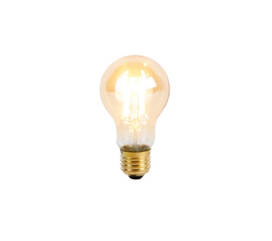 Lampe LED E27 Dimmable En 3 Étapes A60 Goldline 5w 530 Lm 2200k