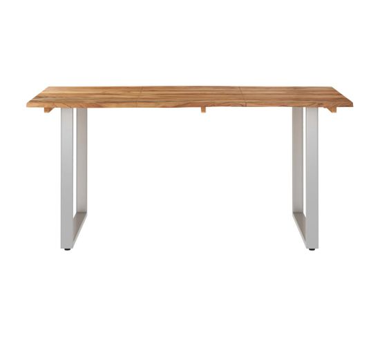 Table De Salle À Manger 160x80x76 Cm Bois D'acacia Solide