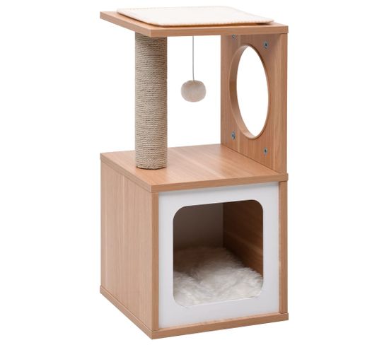 Arbre à Chat Avec Tapis à Gratter En Sisal 60 Cm