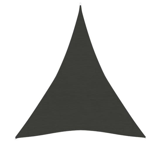 Voile D'ombrage 160 G/m² Anthracite 3x4x4 M Pehd