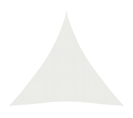 Voile D'ombrage 160 G/m² Blanc 3x4x4 M Pehd