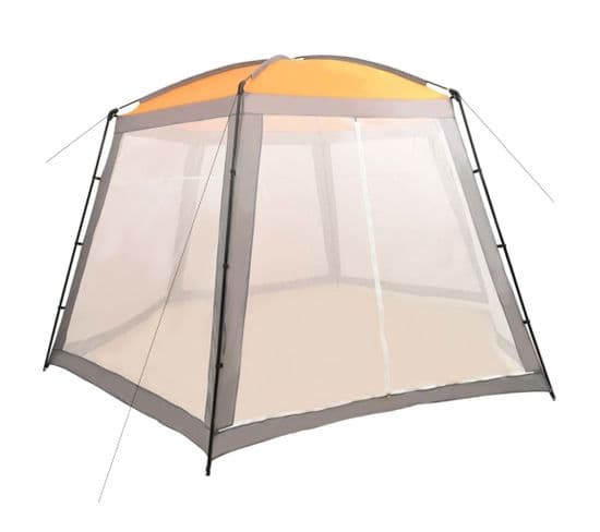 Tente De Piscine Tissu 500x433x250 Cm Gris