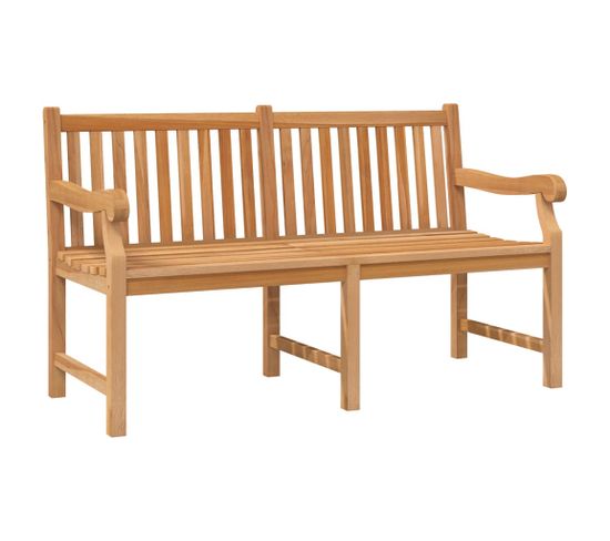 Banc De Jardin 150 Cm Bois De Teck Massif