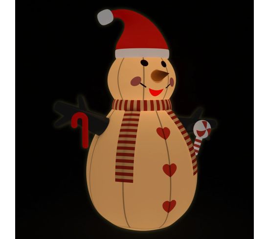 Bonhomme De Neige Gonflable Avec LED 360 Cm