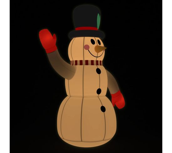 Bonhomme De Neige Gonflable Avec LED 240 Cm