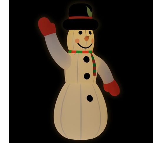 Bonhomme De Neige Gonflable Avec LED 620 Cm