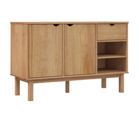 Buffet Otta 114x43x73,5 Cm Bois Massif De Pin