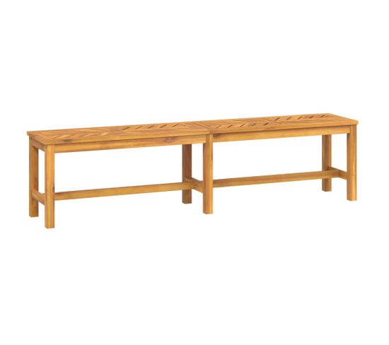 Banc De Jardin 180 Cm Bois Massif D'acacia