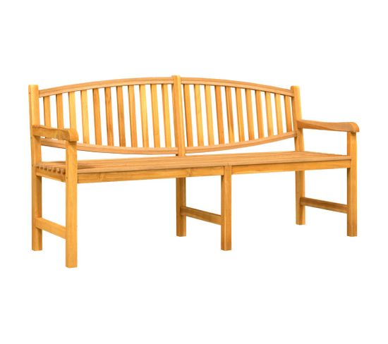 Banc De Jardin 179,5x60x90 Cm Bois De Teck Solide