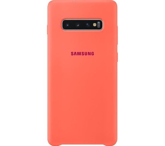 Coque Silicone S10+ Ultra Fine - Rose