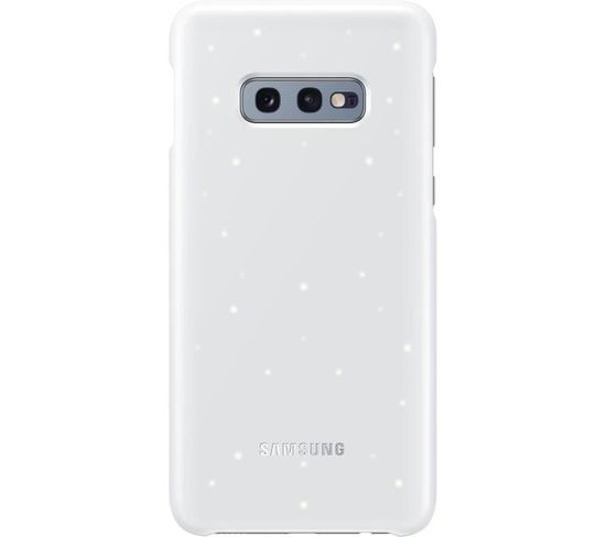 Coque Avec Affichage LED S10e - Blanc