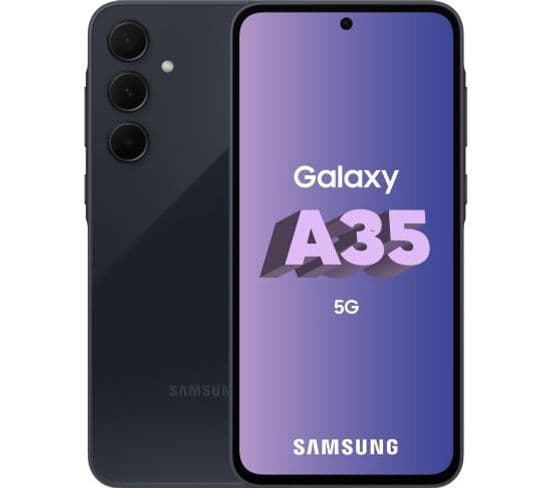 Smartphone  Galaxy A35 6,6" 5g Nano Sim 128 Go Bleu Nuit