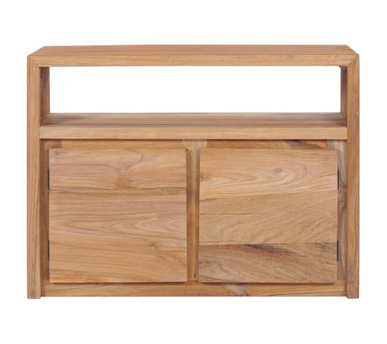 Buffet - Bahut - Meuble De Rangement 80x30x60 Cm Bois De Teck Massif