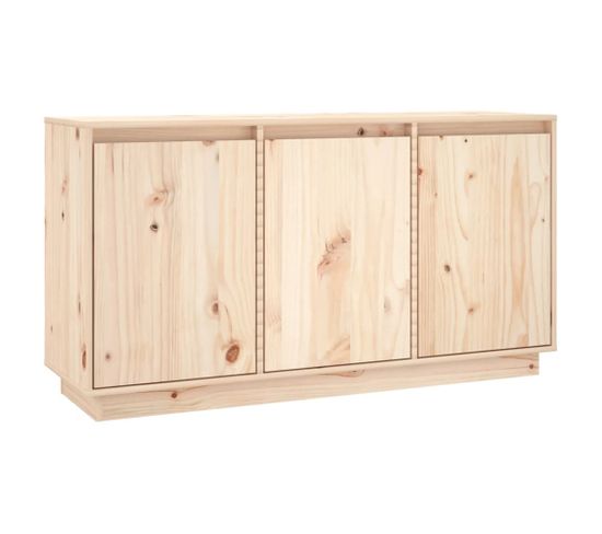 Buffet - Bahut - Meuble De Rangement 111x34x60 Cm Bois Massif De Pin