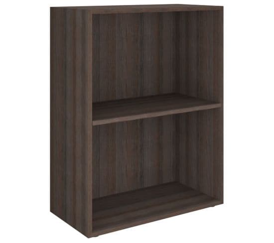 Bibliothèque, Étagère, Meuble De Rangement Bois D'ingénierie 60x31x78 Cm Chêne Sonoma Gris