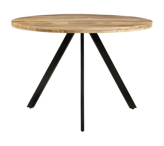 Table à Manger - Table De Salle à Manger 110x75 Cm Bois De Manguier Massif