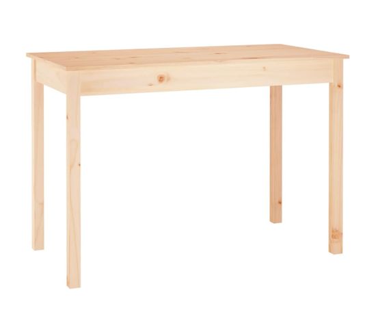 Table à Manger - Table De Salle à Manger 110x55x75 Cm Bois Massif De Pin