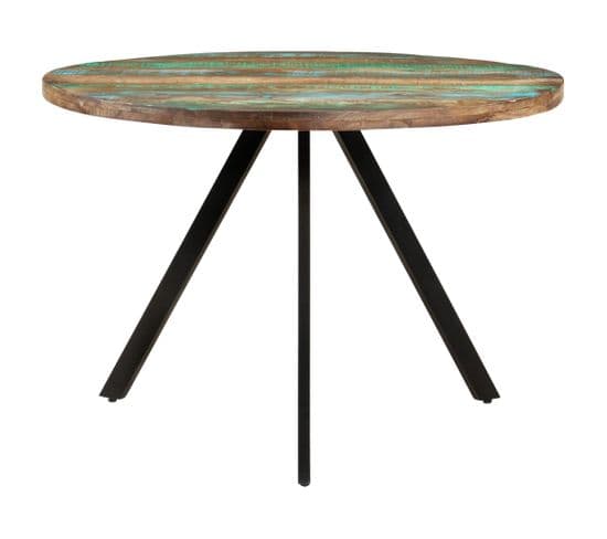 Table à Manger - Table De Salle à Manger 110x75 Cm Bois Massif De Récupération