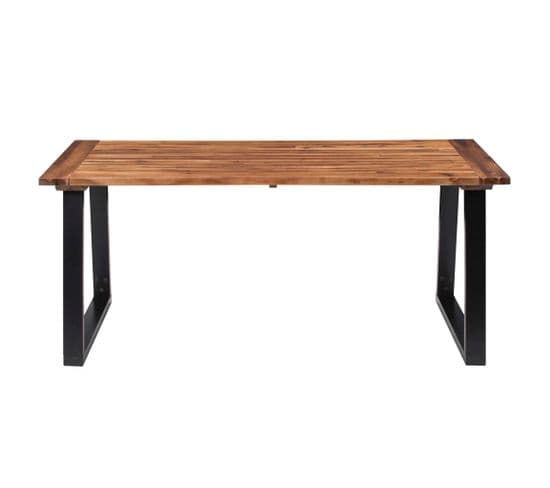 Table à Manger - Table De Salle à Manger Bois D'acacia Massif 180x90 Cm