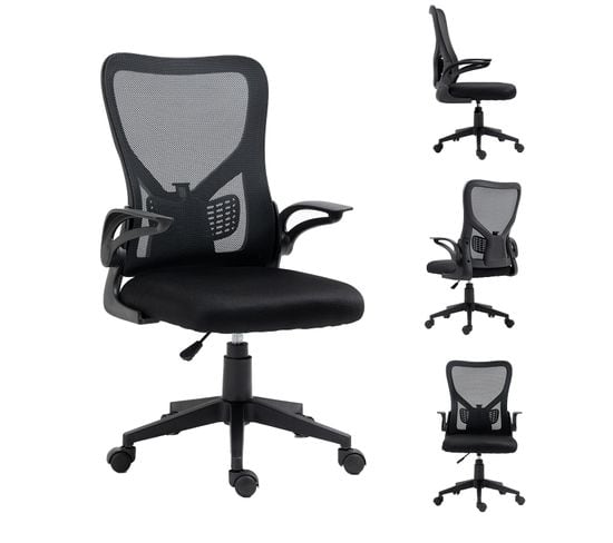 Chaise De Bureau - Fauteuil De Bureau - Confortable Siege - Réglable En Hauteur - Respirante