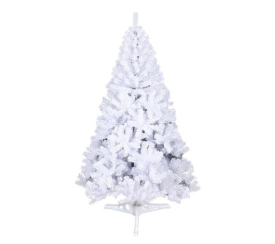 Arbre De Noël Arbre De Noël Support Sélection Flocage Blanc 120cm