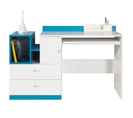 Bureau Enfant Mobi Bleu 130cm