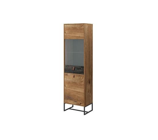 Vitrine Dark Chêne-noir 53 X 197 Cm