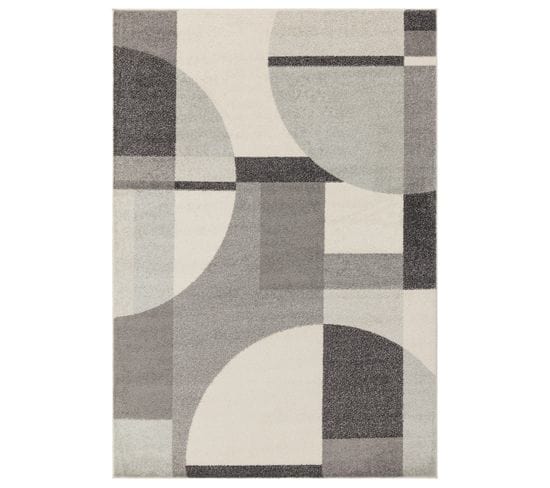 Tapis Bibo En Polypropylène - Gris - 120x170 Cm