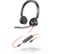 Casque Micro Filaire Blackwire 3325 Noir, Rouge