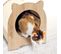 Meuble A Griffer Minou - 36 X 36,5 X 40,5 Cm - Marron Clair - Pour Chat