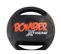 Balle Mini Xtreme Bomber En Caoutchouc 11,4 Cm - Noir Et Orange - Pour Chien