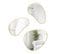 Set De 3 Miroirs Hubba Pebble Doré