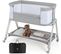 Lit Cododo Bébé Avec Matelas et 7 Hauteurs Réglables(71,5-86,5cm), Lit Bébé Evolutif 0-6 Mois