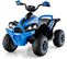 Quad Electrique 12v Enfants Avec Panneau De Commande, Voiture Électrique Enfants, Charge 35kg(bleu)