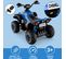 Quad Electrique 12v Enfants Avec Panneau De Commande, Voiture Électrique Enfants, Charge 35kg(bleu)